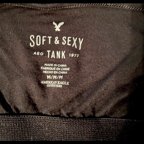 Aeo Soft & Sexy Crop Tank Top Size Medium - Picture 5 of 7
